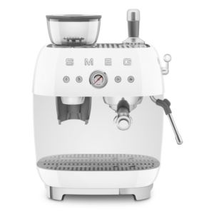 Semi-Automatic+Espresso+Machine+White