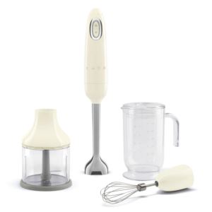 50%27s+Retro-Style+Hand+Blender+w%2F+Accessories+Cream