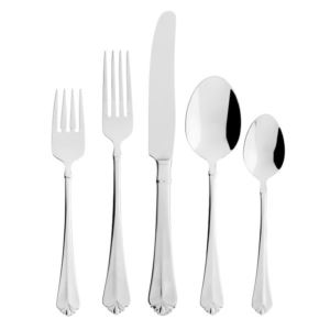 45pc+Julliard+18%2F10+Stainless+Steel+Flatware+Set