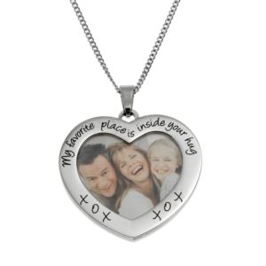 Joyful+Sentiments+My+Favorite+Place+Picture+Frame+Pendant+Necklace