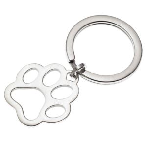 Joyful+Sentiments+Open+Paw+Print+Keyring