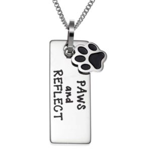 Joyful+Sentiments+Paws+and+Reflect+Pendant+Necklace