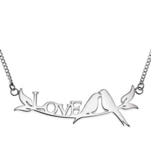 Joyful+Sentiments+Love+Birds+Pendant+Necklace