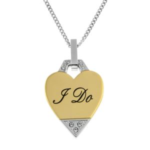 Joyful+Sentiments+I+Do+Heart+Pendant+Necklace