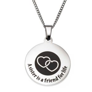 Joyful+Sentiments+A+Sister+is+a+Friend+Pendant+Necklace