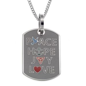 Joyful+Sentiments+Peace+Hope+Joy+Love+Pendant+Necklace