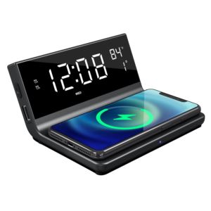 Dual+Alarm+Clock+w%2F+Wireless+Charger