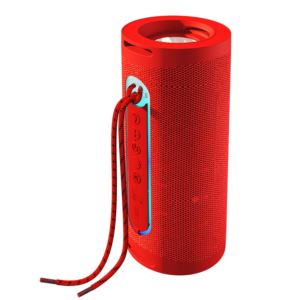 Portable+Bluetooth+Speaker+w%2F+Flashlight+Red