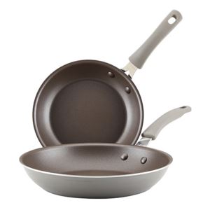 Cook+%2B+Create+Twin+Pack+9.5%22+%26+11.75%22+Nonstick+Fry+Pans+Gray