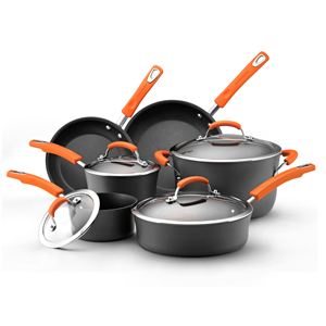 10pc+Hard+Anodized+II+Cookware+Set