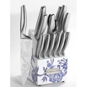 Cuisinart+15pc+German+Stainless+Steel+Hollow+Handle+Cutlery+Block+Set+%2A%2ANEW%2A%2A