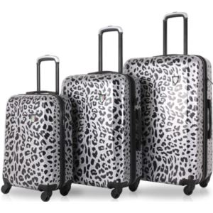 Tucci+WINTER+LEOPARD+3pc+Luggage+Set+-+Multicolor