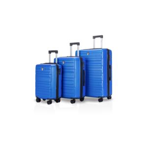 Tucci+VIVACE+3pc+Luggage+Set+-+Diamond+Blue