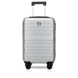 Tucci+VIVACE+20+inches+ABS+Carry-On+Luggage+-+Silver