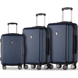 Tucci+BANDA+3pc+Luggage+Set+-+Dark+Blue