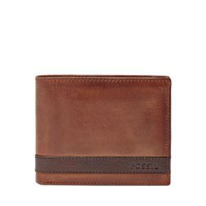 Quinn+Mens+Flip+ID+Bilfold+Wallet+Brown