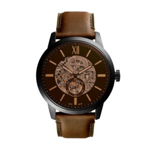 Men%27s+Townsman+Large+Automatic+Brown+Leather+Strap+Watch+Brown+Dial