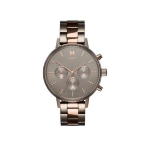 Ladies+Nova+Orion+Titanium+%26+Rose+Gold+SS+Chronograph+Watch+Titanium+Dial