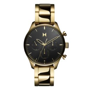 Men%27s+Airhawk+Multi-Dial+Gold-Tone+Stainless+Steel+Watch+Black+Dial