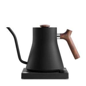 Fellow+Stagg+EKG+Electric+Kettle+-+Matte+Black+with+Walnut+Accents