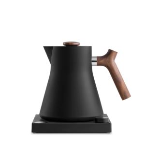 Fellow+Corvo+EKG+Electric+Kettle+-+Matte+Black+with+Walnut+Accents