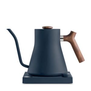 Fellow+Stagg+EKG+Electric+Kettle+-+Stone+Blue+with+Walnut+Accents