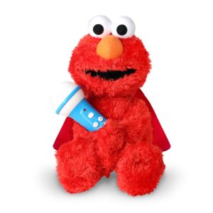 Sesame+Street+Plush+Kids+Karaoke+Backpack+Speaker%2FMicrophone+Elmo