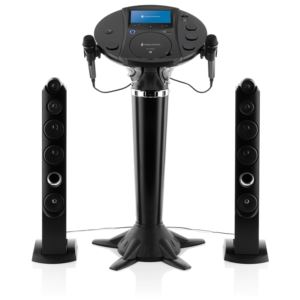 Bluetooth+Pedestal+Karaoke+System