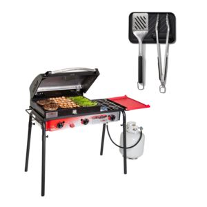 Portable+Gas+Grill+Grilling+Set