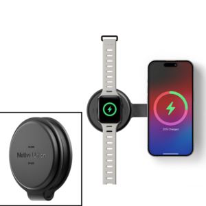 Voyage+2-in-1+Wireless+Charger+Black