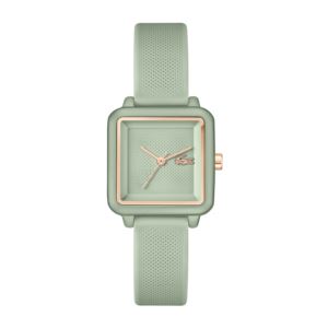 Ladies%27+12.12+Flow+Square+Light+Green+Strap+Watch+Light+Green+Dial