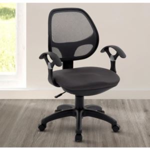 Techni+Mobili+Midback+Mesh+Task+Office+Chair%2C+Black