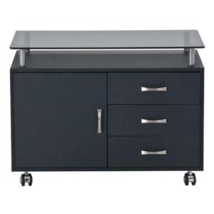 Techni+Mobili+Rolling+Storage+Cabinet-Graphite