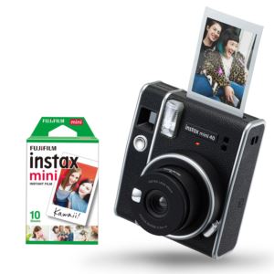 Instax+Mini+40+Instant+Camera+w%2F+10+Count+Film+Black