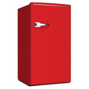 3.1+Cubic+Foot+Retro+Compact+Refrigerator+Red