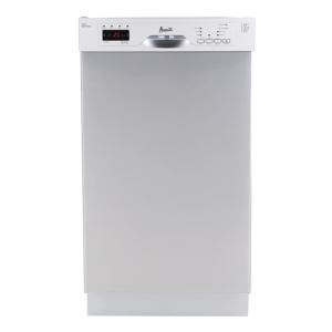 18%22+Compact+Built-In+Front+Control+Dishwasher+Stainless+Steel