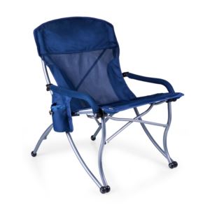 PT-XL+Heavy+Duty+Camping+Chair+Navy+Blue