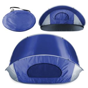 Manta+Portable+Beach+Tent+Blue+with+Gray+Accents