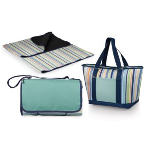 Outdoor+Picnic+Blanket+%26+Topanga+Cooler+Tote+Bag+St+Tropez