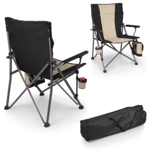 Big+Bear+XL+Folding+Camp+Chair+w%2F+Cooler+Black