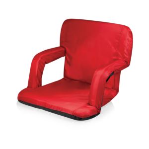 Ventura+Portable+Reclining+Stadium+Seat+Red