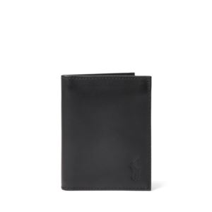 Leather+Billfold+With+ID+Window+Black