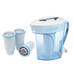 10+Cup+Ready-Pour+5-Stage+Water+Filtration+Pitcher+Starter+Pack+w%2F+3+Filters