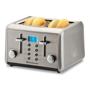 4+Slice+Deluxe+Stainless+Steel+Toaster+w%2F+LCD+Display