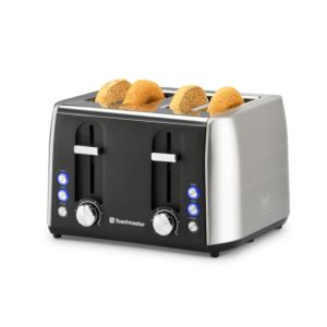 4+Slice+Fast+Stainless+Steel+Toaster