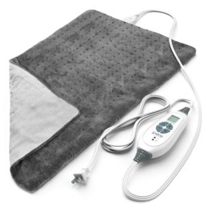 PureRelief+XL+King+Size+Heating+Pad+Gray