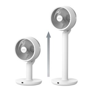 2-in-1+Circulating+Floor+%26+Desk+Fan