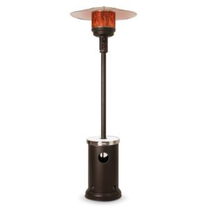 Mocha+Finish+Patio+Heater+w%2F+LED+Table