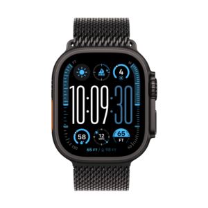 Watch+Ultra+2+GPS+%2B+Cell+49mm+Black+Titan+Case+w%2F+Md+Black+Titan+Milanese+Loop