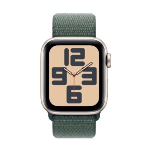 Watch+SE+GPS+%2B+Cellular+40mm+Starlight+Aluminum+Case+w%2F+Lake+Green+Sport+Loop